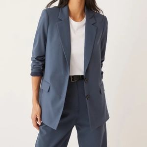 BNWT Frank and Oak Slate Blue Blazer
